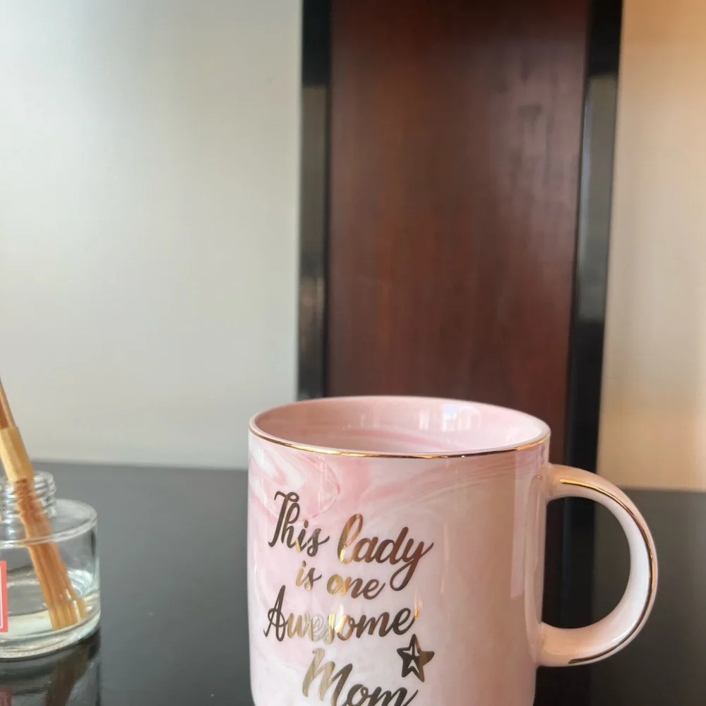 Mom gift pink mug
